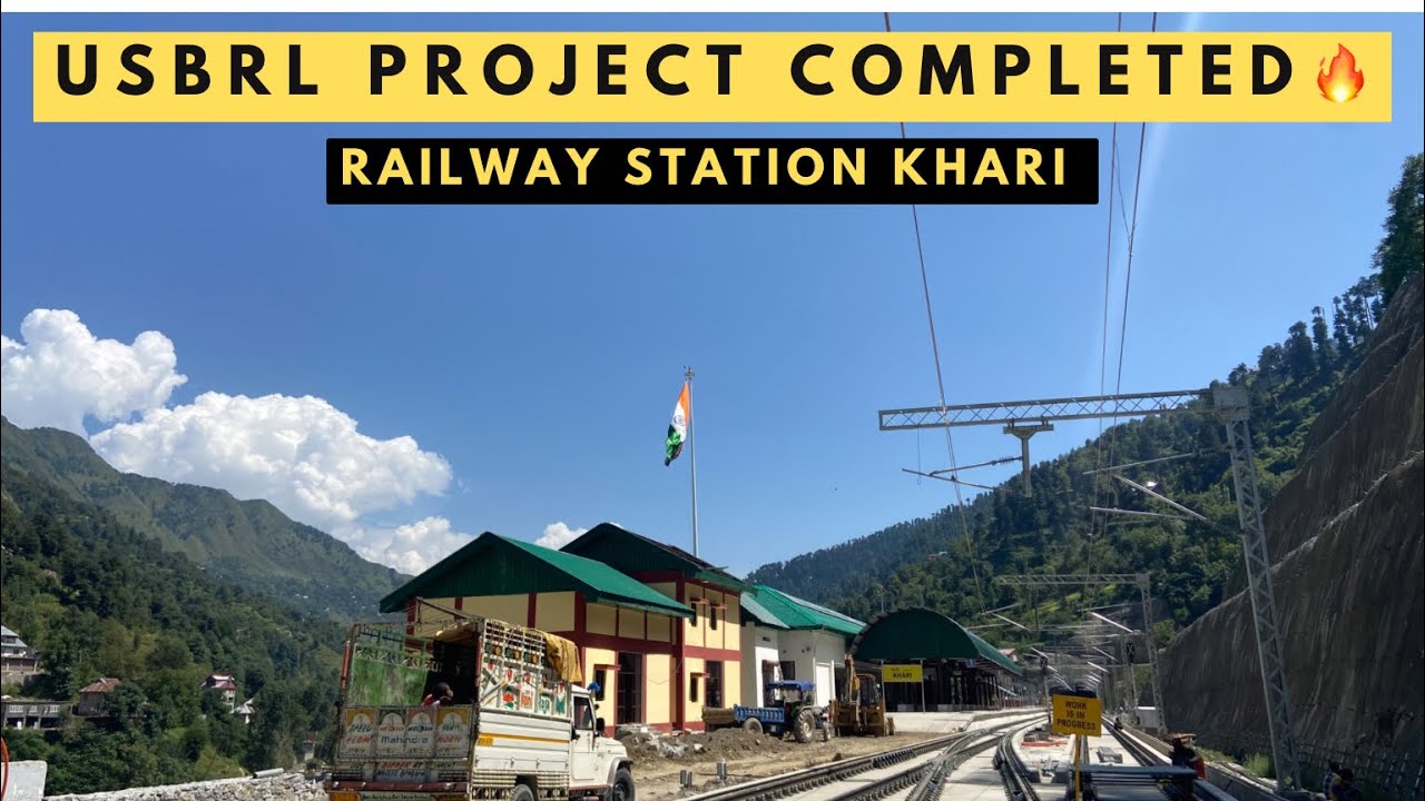 USBRL || ELECTRIFICATION OF RAILWAY LINE IN KASHMIR  || FIRST TRIAL SUCCESSFULLY DONE