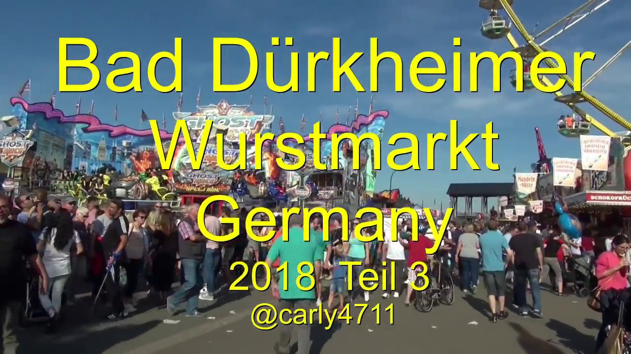 Bad Dürkheimer Wurstmarkt 2018 grösstes Weinfest der Welt T3