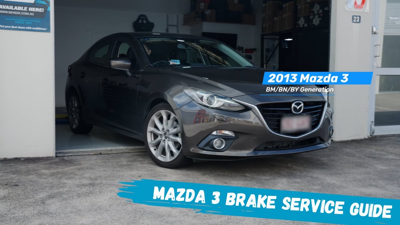 Как обслуживать тормоза Mazda 3