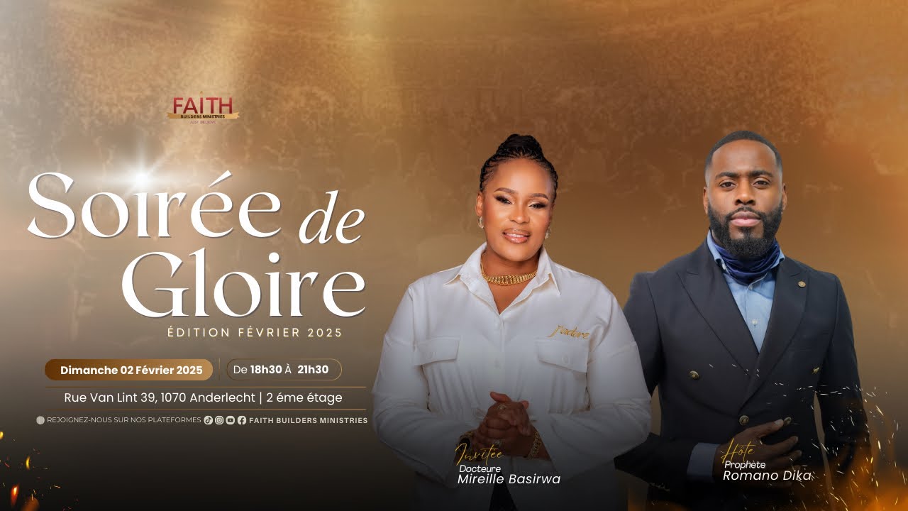 FBM | Soirée de Gloire | Docteure Mireille Basirwa & Prophète Romano Dika