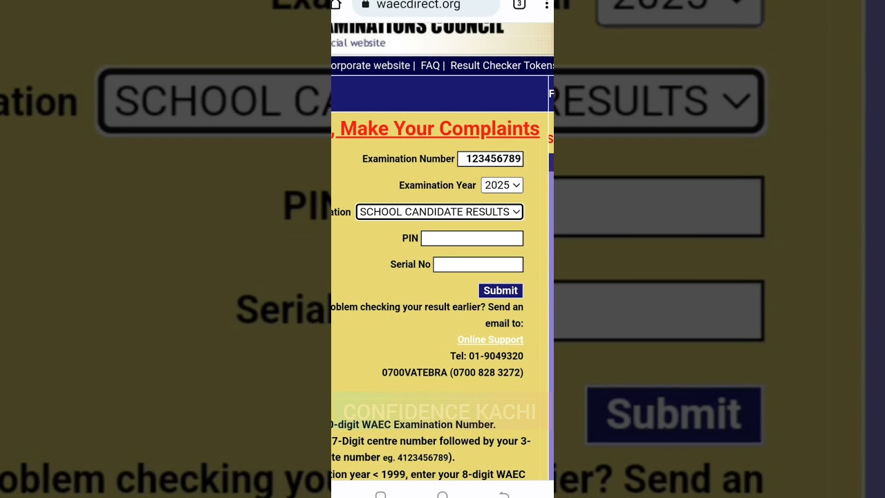 How to check your WAEC Result online with your phone #waec