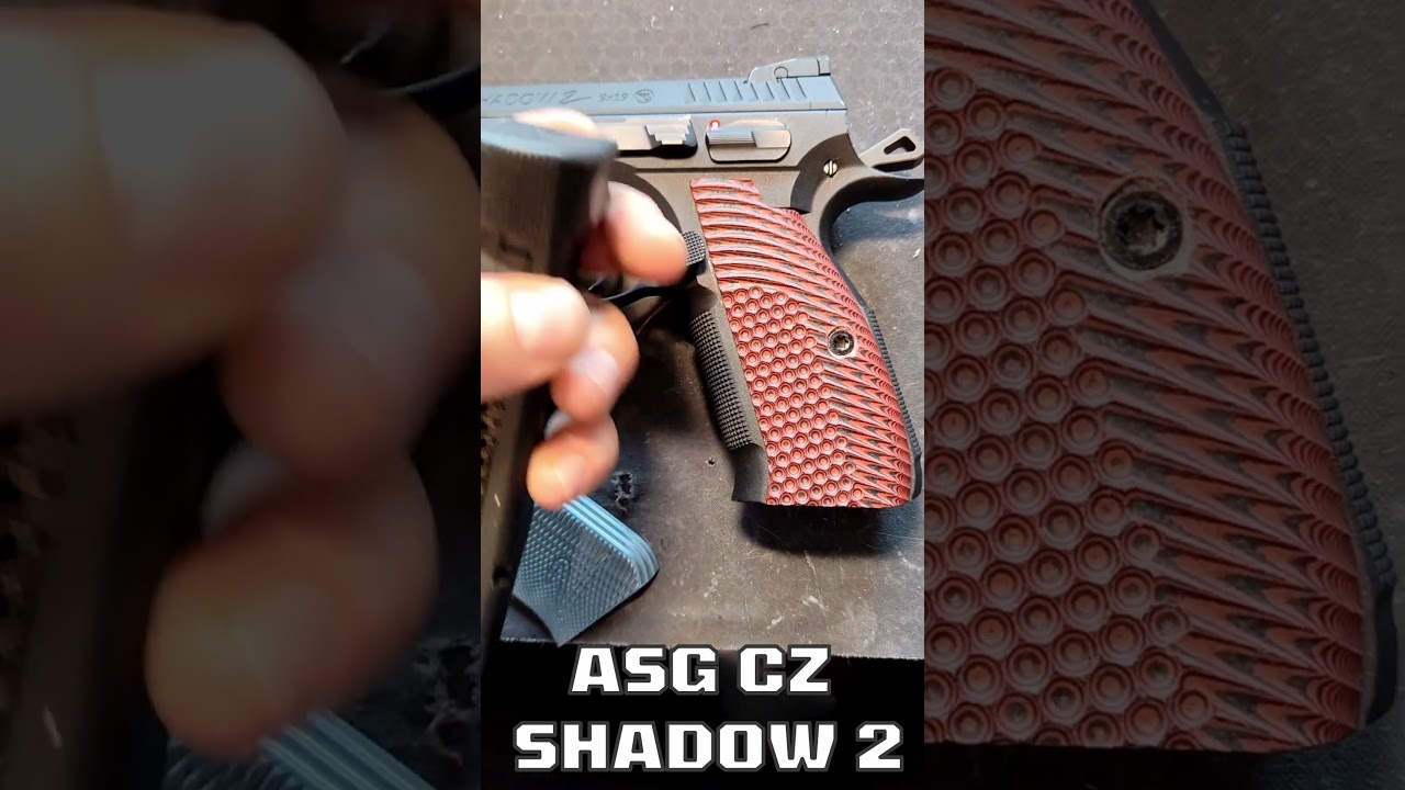 Mały upgrade ASG CZ Shadow 2 i uważajcie na stopki magów, gubią się! 