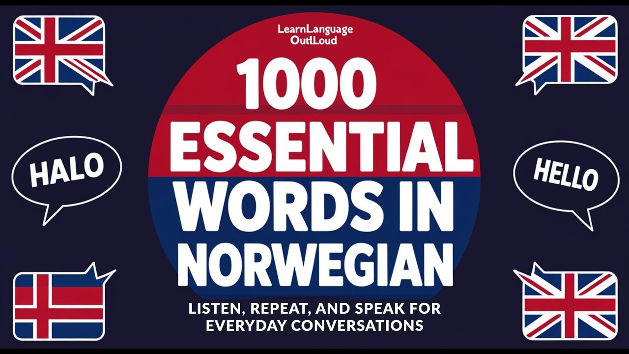 1000 Essential Words in Norwegian: Listen, Repeat, and Speak for Everyday Conversations