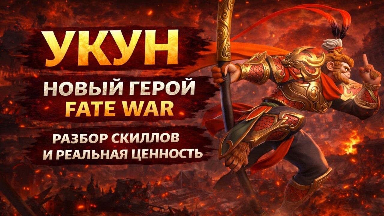 УКУН: новый герой Fate War — разбор скиллов и реальная ценность