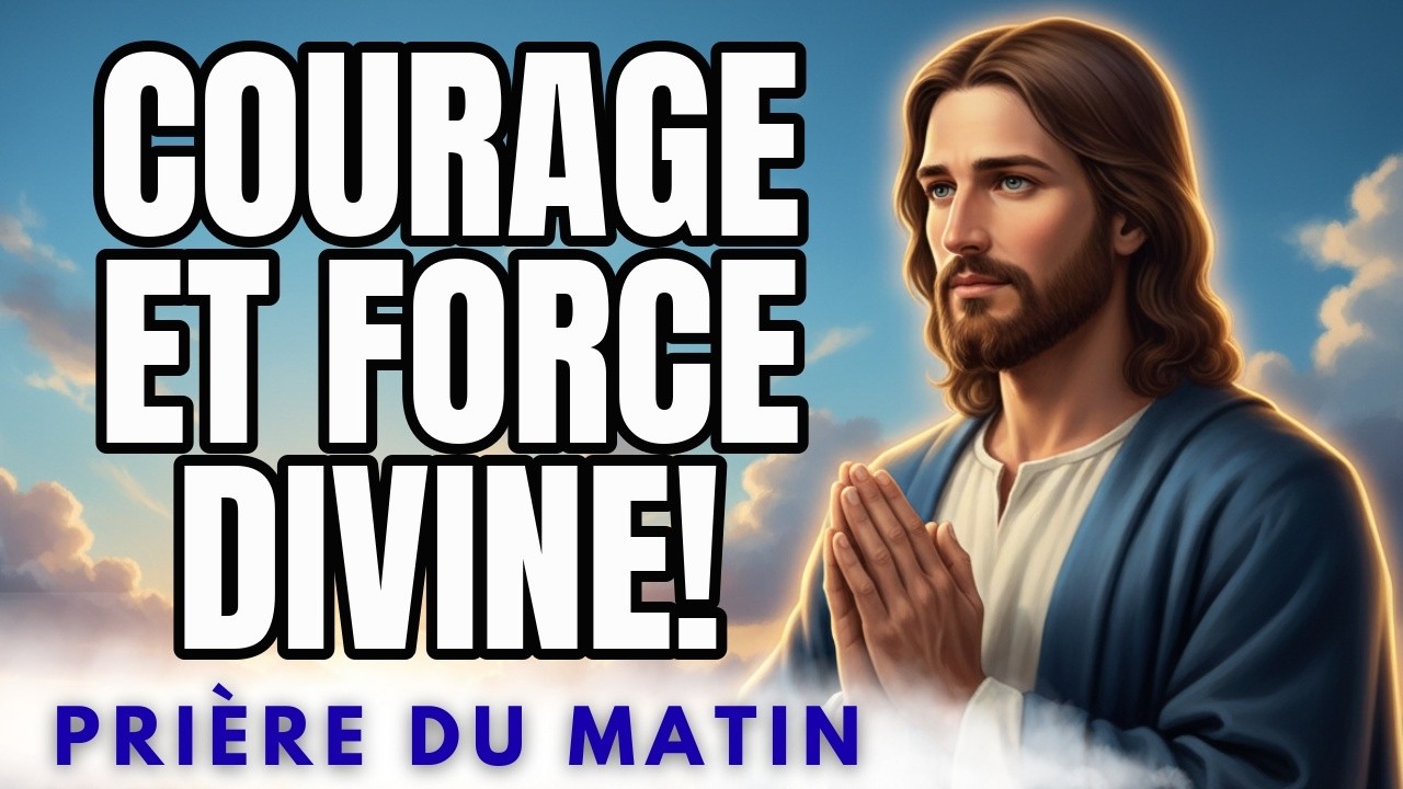 Trouvez le Courage Divin, Affrontez les Épreuves, Renforcez votre Foi | Prière du matin