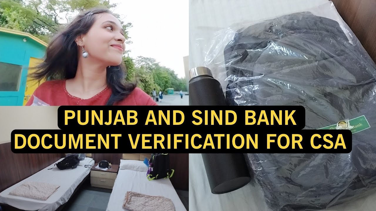 Document verification vlog || IBPS CLERK 2024-25 || Training and Joining ||