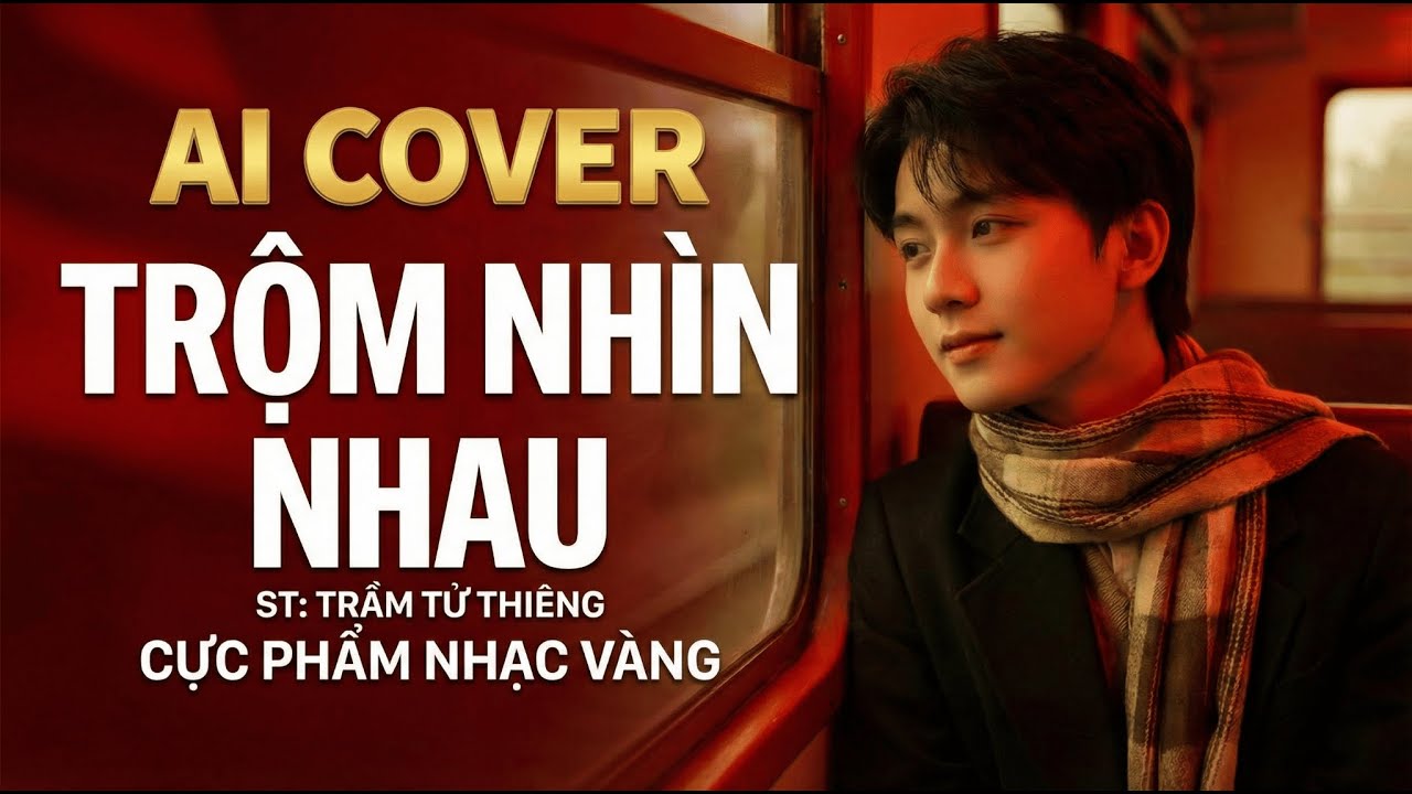 HAY QUÁ!!! TRỘM NHÌN NHAU(Trầm Tử Thiêng) - AI Cover Quá Đỉnh!