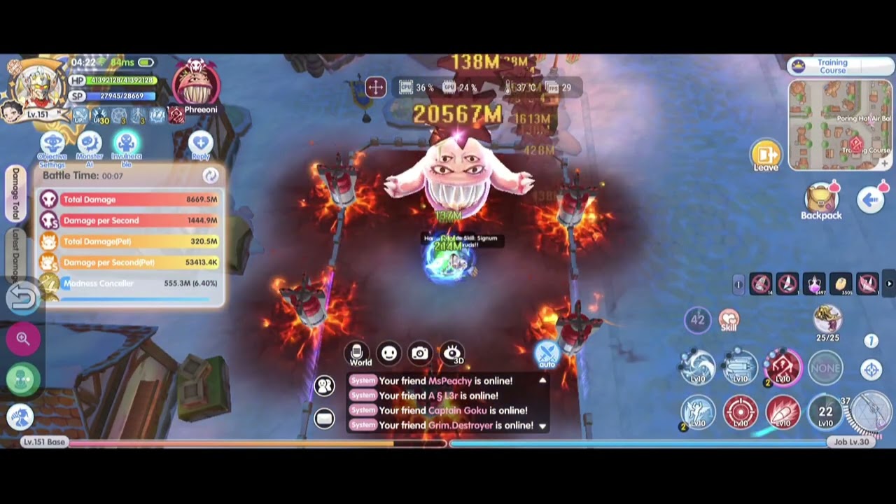 212 [ROX SEA] GUNSLINGER Job Update. Discussion. and Pre update damage test.
