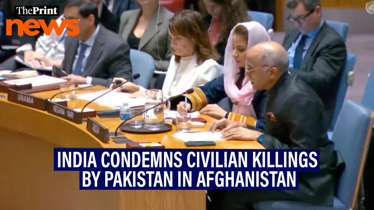 India condemns civilian killings in Afghanistan by Pakistan: Watch the full statement at UN