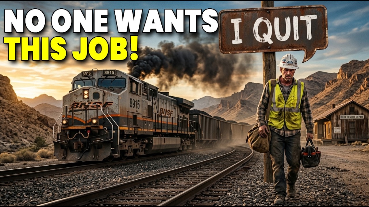 Why America&rsquo;s Train Workforce Is Disappearing Faster Than Ever