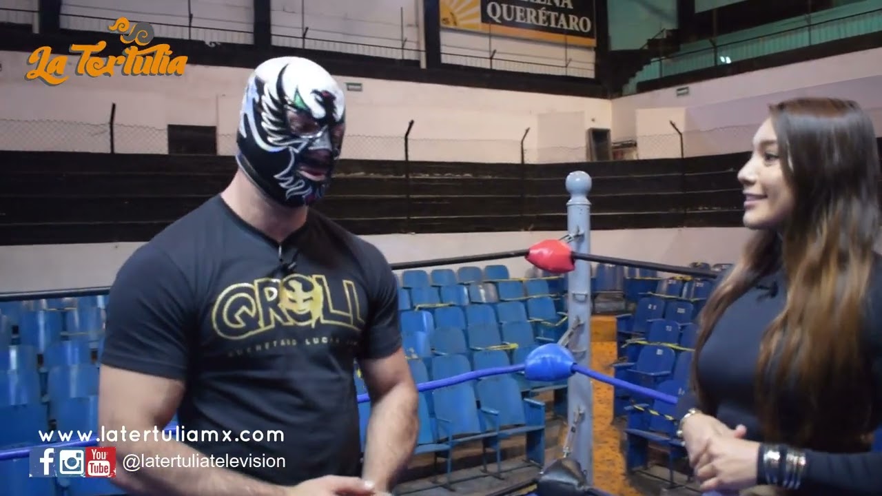 La Tertulia Entrevista. Entrevista al luchador Halcon Negro.