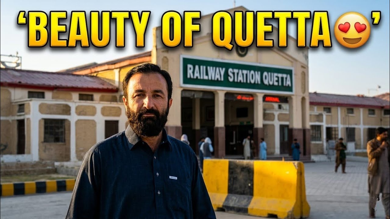 Beauty of Quetta, Quetta railway station and some other places 