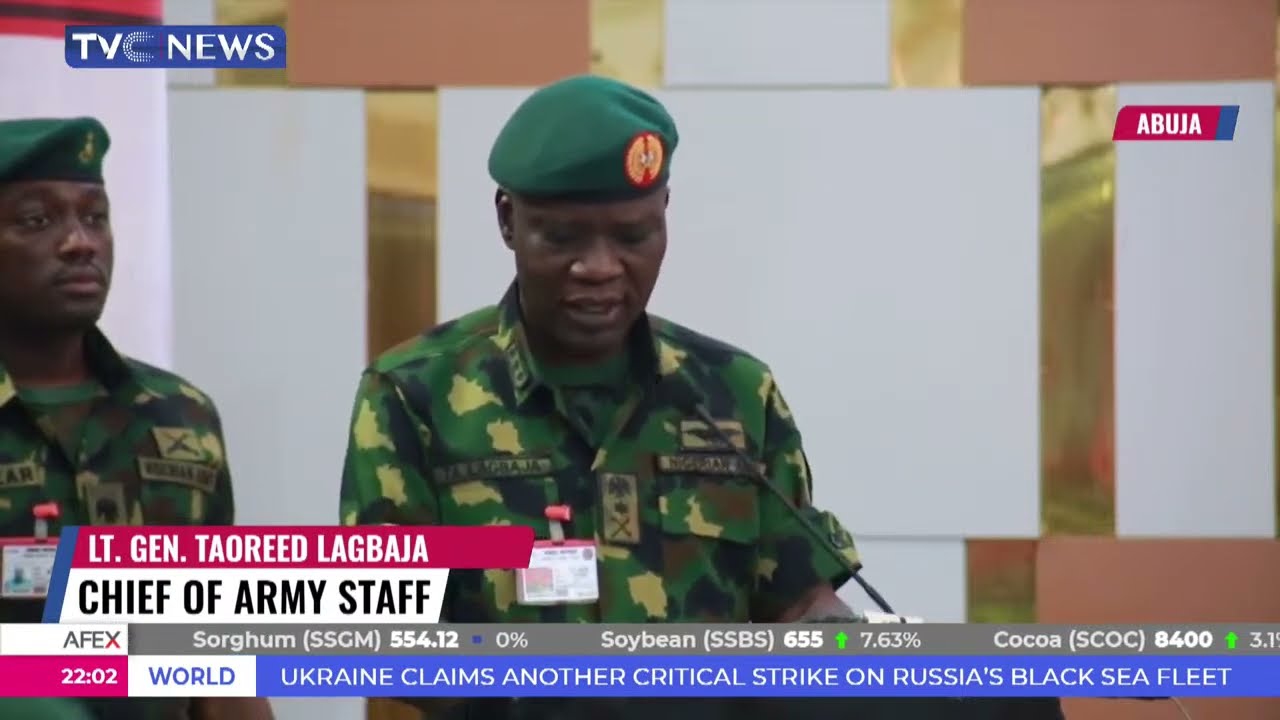 Army Chief Says No Plan For Military Coup In Nigeria, Shows Support For Democracy