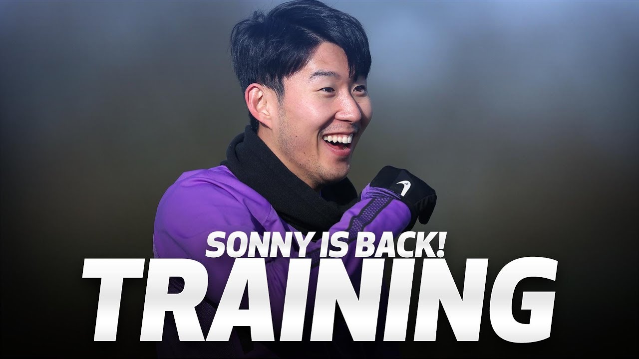 TRAINING | SONNY IS BACK! | Spurs prepare for Watford clash at Hotspur Way