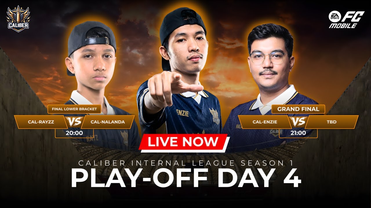 🔴 LIVE GRAND FINALS | CALIBER INTERNAL LEAGUE S1! - EA FC MOBILE
