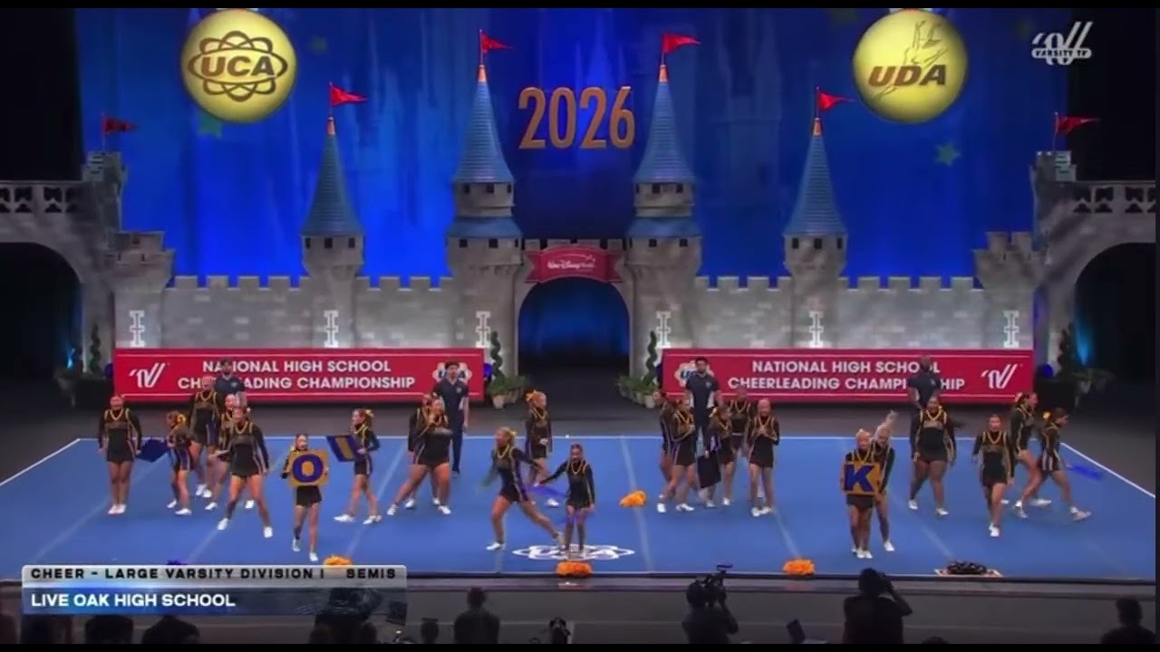 Live Oak High School 2026 Cheer