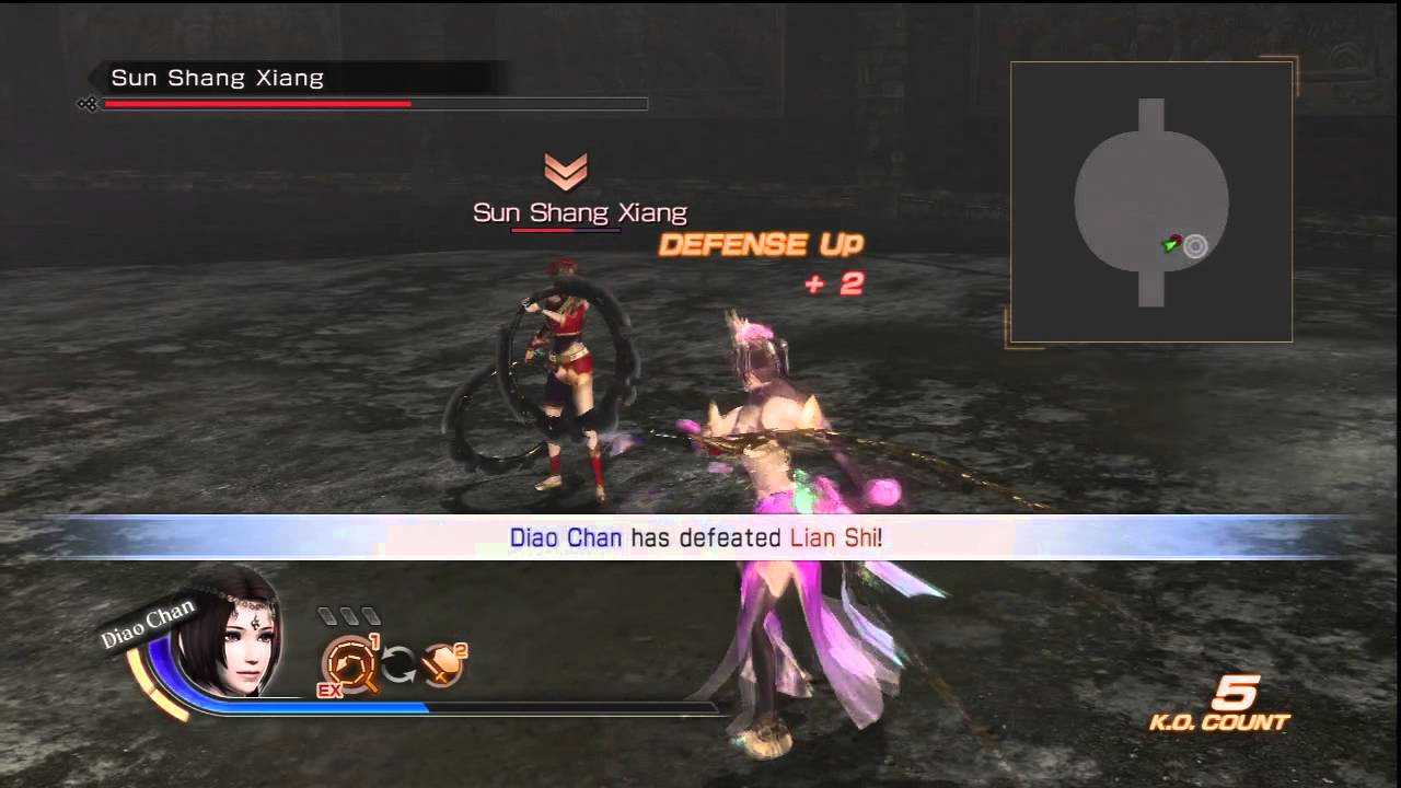 DLC Outfits - Diao Chan DW 6 Conquest Mode Dynasty Warriors 7 HD