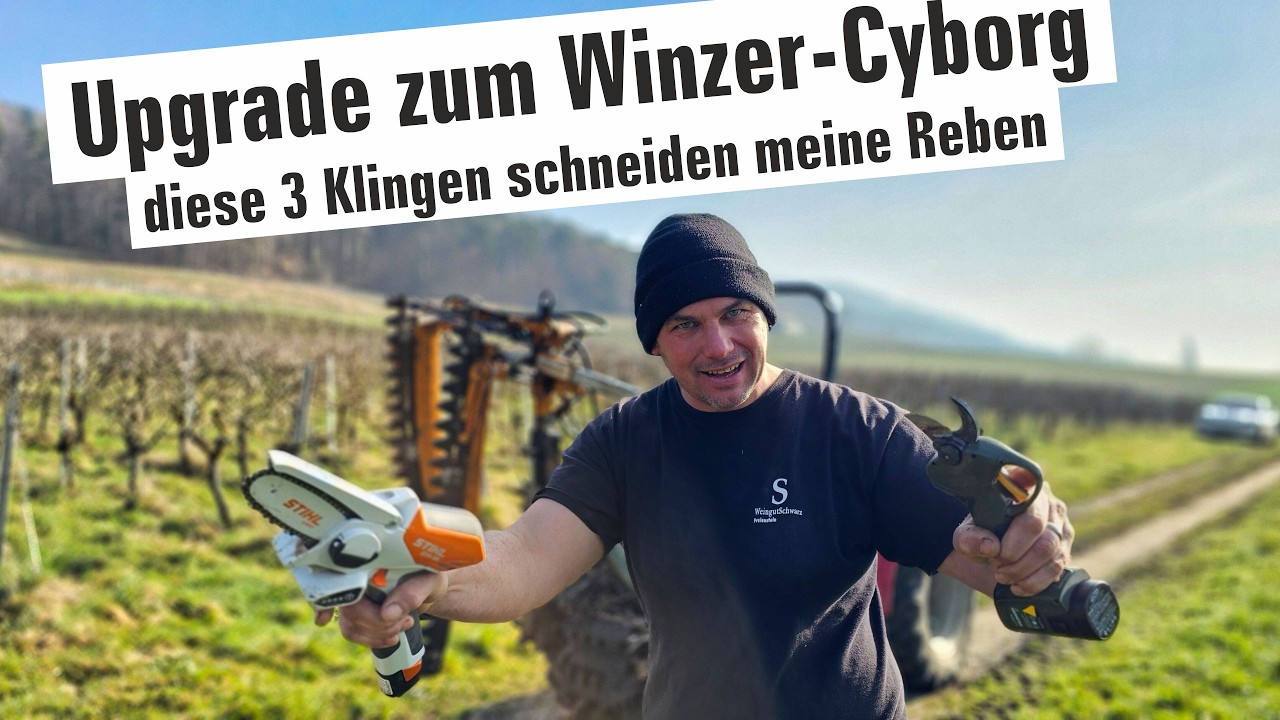 Upgrade zum Winzer-Cyborg – diese 3 Klingen schneiden meine Reben | Wein-Vlog 394