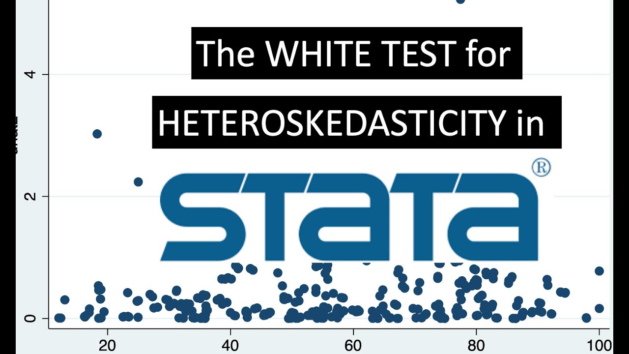 Stata Tutorial: White Test for Heteroskedasticity