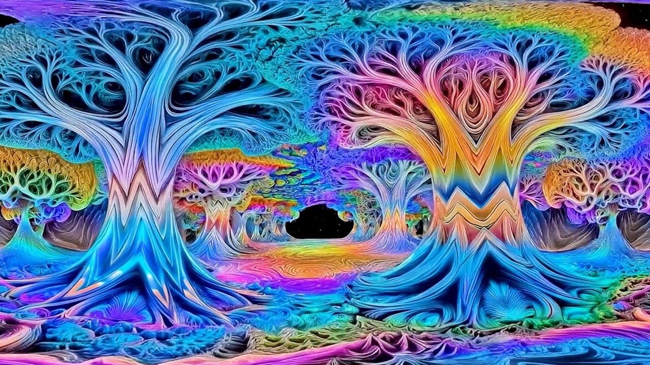 Trippy Psytrance Experience 🍄 Psychedelic Fantasy World | Hallucination Mix