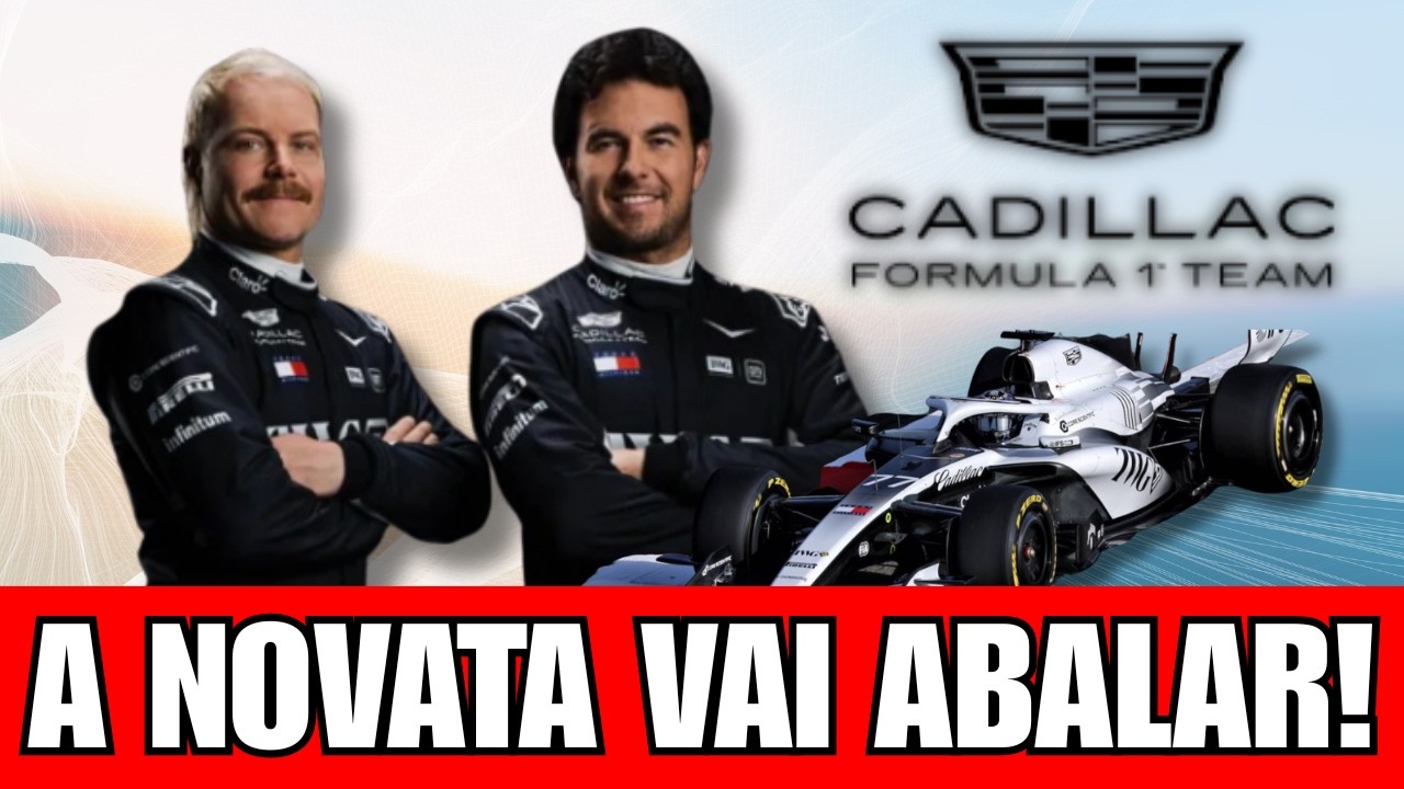 O que a CADILLAC promete para 2026 na F[ormula 1?!