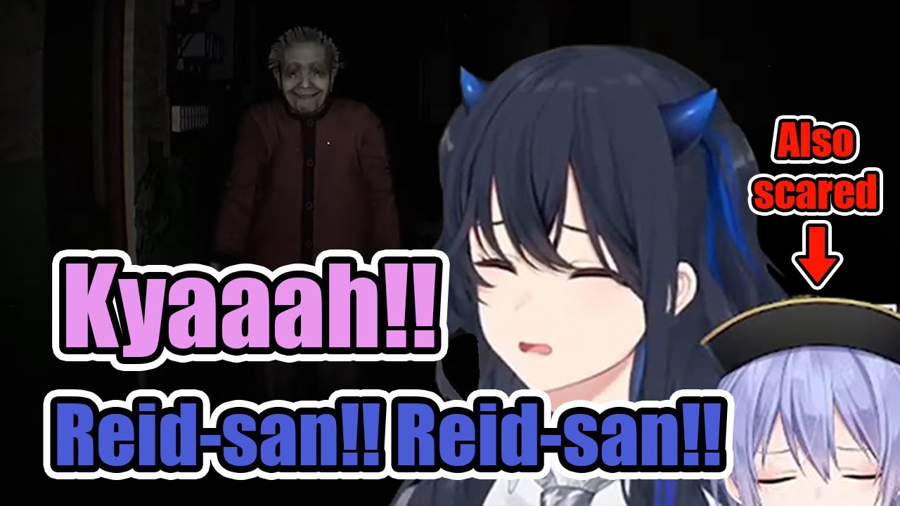 Uruha Lets Out A Lot Of Girly Screams In a Horror Game With Reid【VSPO / Eng Sub】