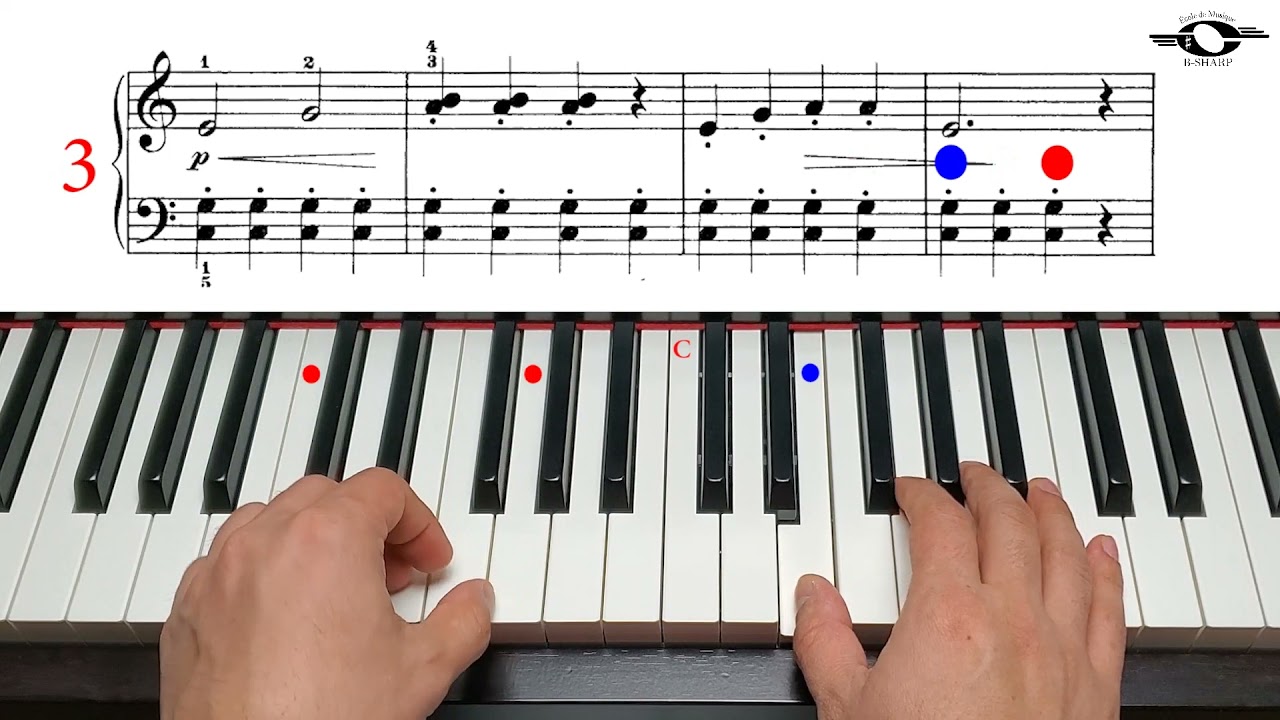 Chinese Theatre, Slow version,  John Thompson`s easiest piano course, Part 3
