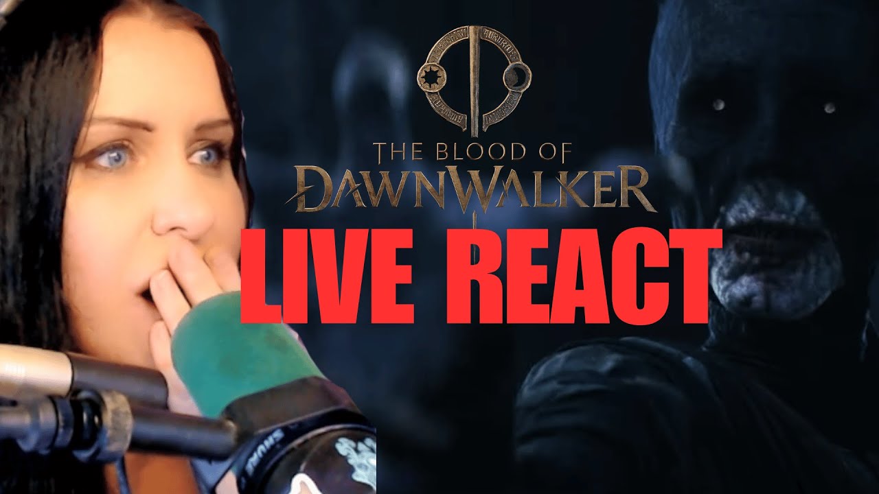 The Blood of Dawnwalker CINEMATIC TRAILER 🟥 LIVE REACT