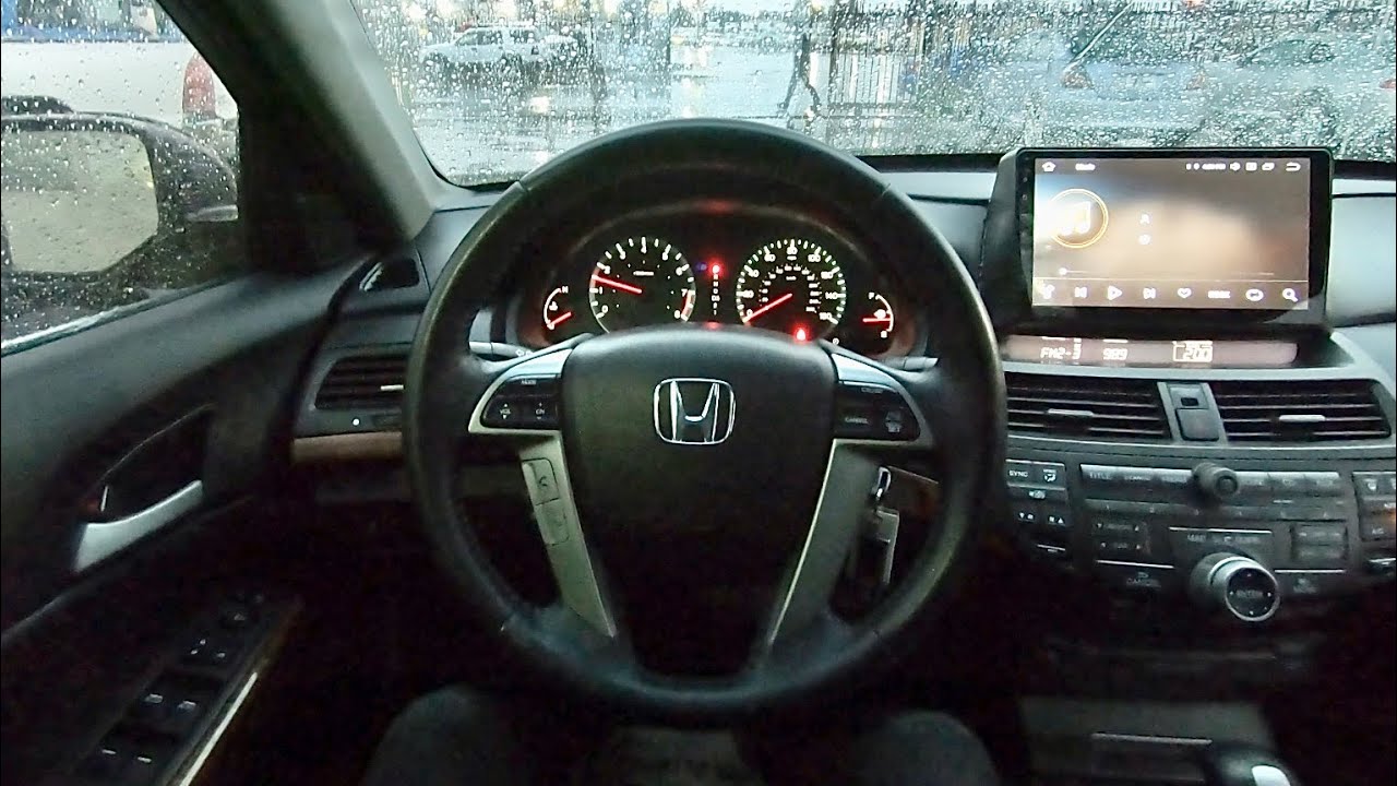 2011 Honda Accord EXL ASMR Relaxing POV Test Drive In The Rain