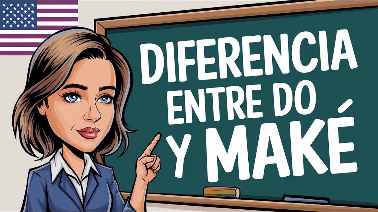 ¿DO o MAKE? Aprende cuándo usar cada uno con ejemplos reales 😎📘 Aprende inglés fácil