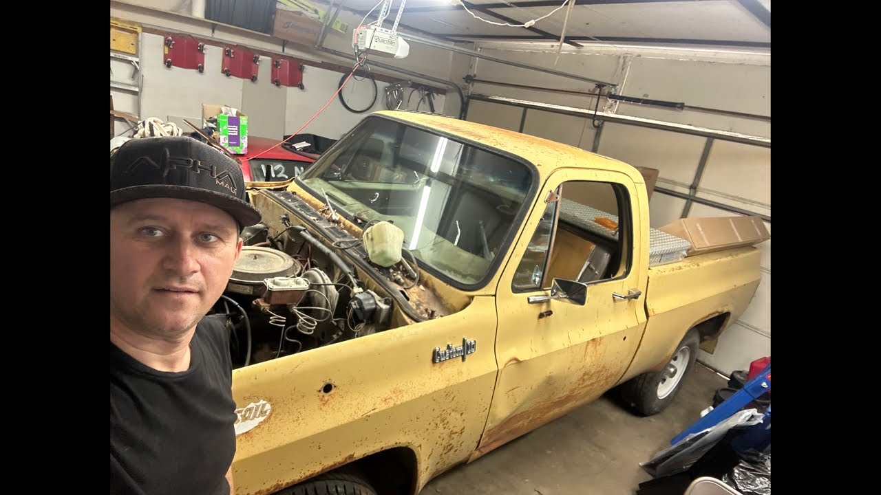 Working on my c10 squarebody