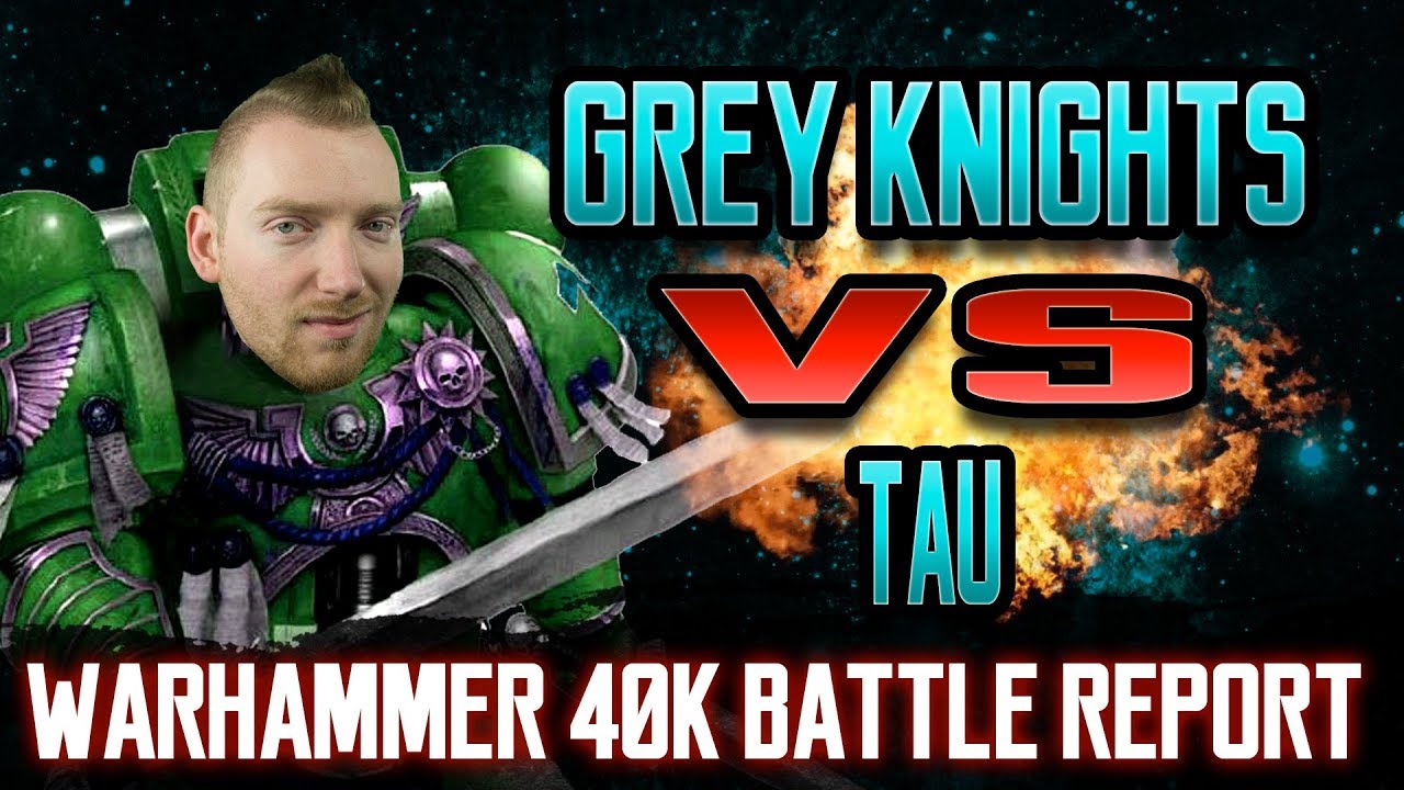 Tau vs Grey Knights Warhammer 40k 8th Edition Battle Report Ep 65