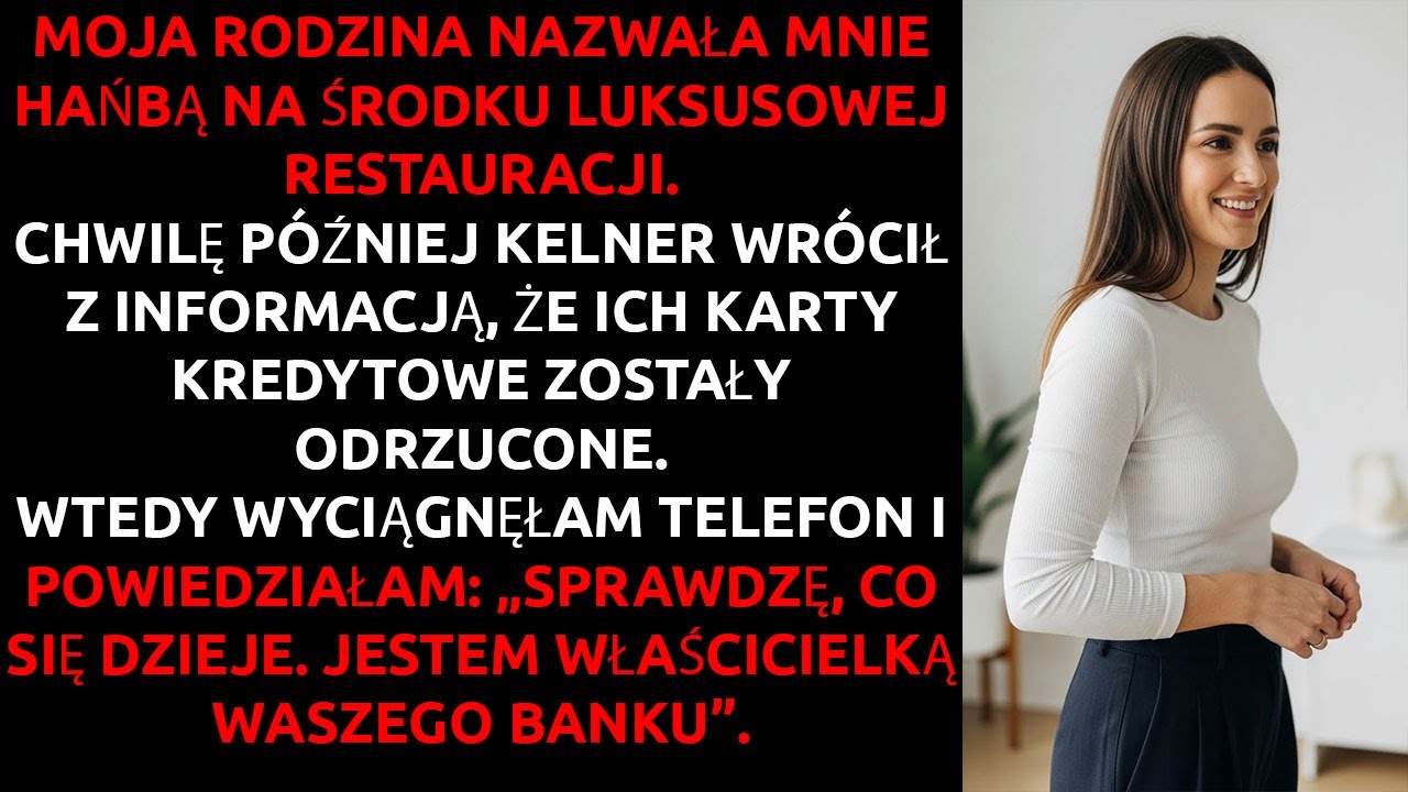 Nazwali mnie HAŃBĄ dla rodziny — wtedy ODKRYLI mój największy sekret.