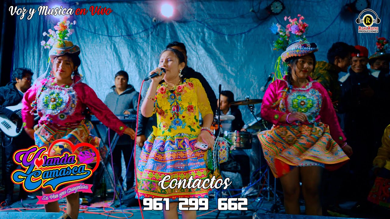 YOLANDA CAMASCA CONCIERTO 2024 ANILLITO PRIMICIA EN CHACAPUNCO - HUANCAVELICA