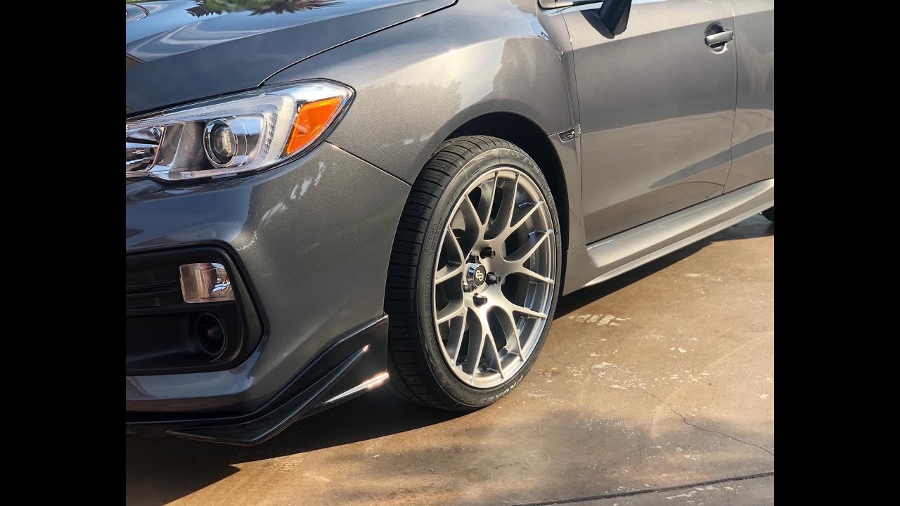 Installing New Wheels on the WRX *Enkei Raijin*