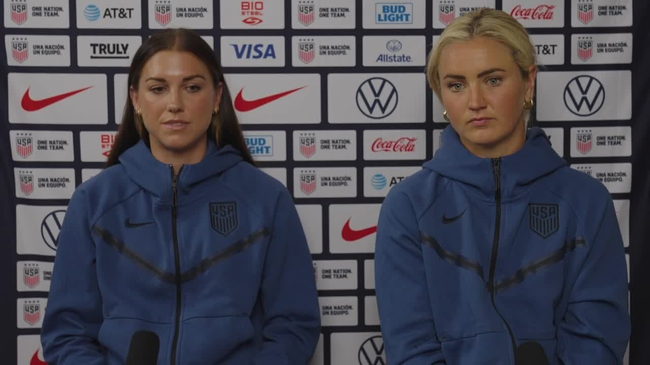 WNT World Cup Send Off Media Availability: Lindsey Horan and Alex Morgan | July 7, 2023