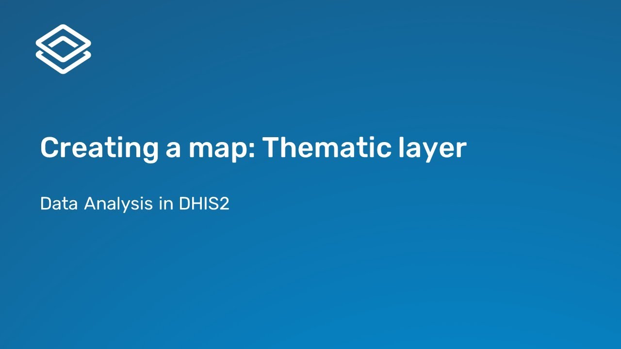 4.2.2 Creating a map: Thematic layer [Part 2 of 3]