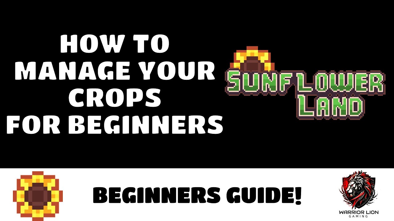 Sunflower Land NFT Game | How To Manage Your Crops | Polygon Blockchain