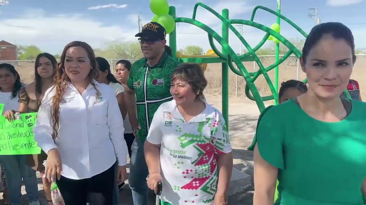 INAUGURAN PARQUE RECREATIVO EN COLONIAS CON ALTA MARGINACIÓN DE RIOVERDE.