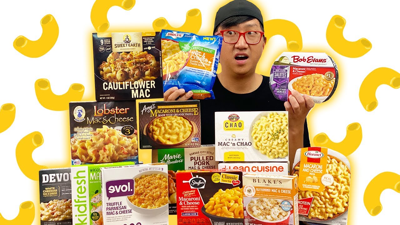 We TRY Every Frozen MAC & CHEESE 🧀in our grocery store