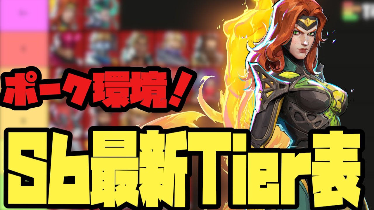 ポークキャラ環境！？S6最新Tier表【マーベルライバルズ/マベライ】