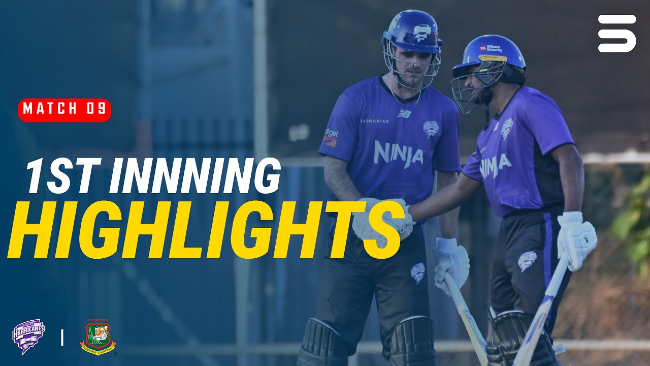 1st Innings Highlights | Hurricanes vs Bangladesh | Match 9 | Top End 2026 | Venue TIO | ZP1K