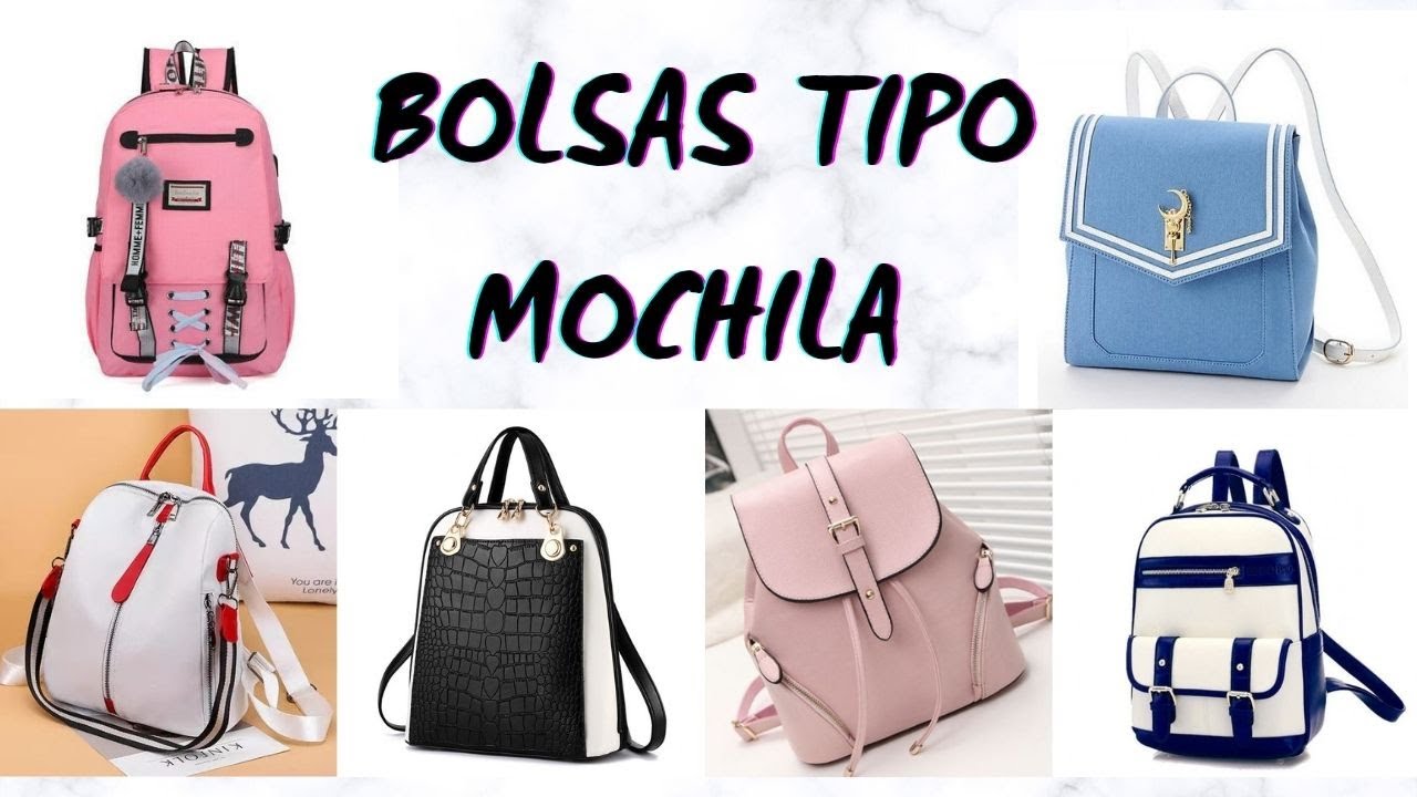 BOLSOS ESTILO MOCHILA TENDENCIA 2021- 2022💛 BACKPACK STYLE BAGS TREND