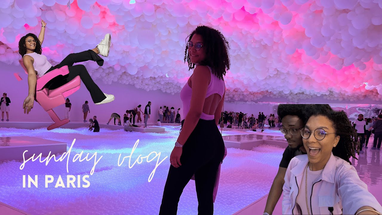 Vlog à Paris : expositions immersives, balade, shopping, bon plan trottinette...