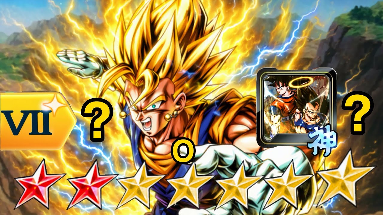 Vegetto ¿posible zenkai o platino?🤔 showcase vegetto fusionable ⭐️2 rojas 