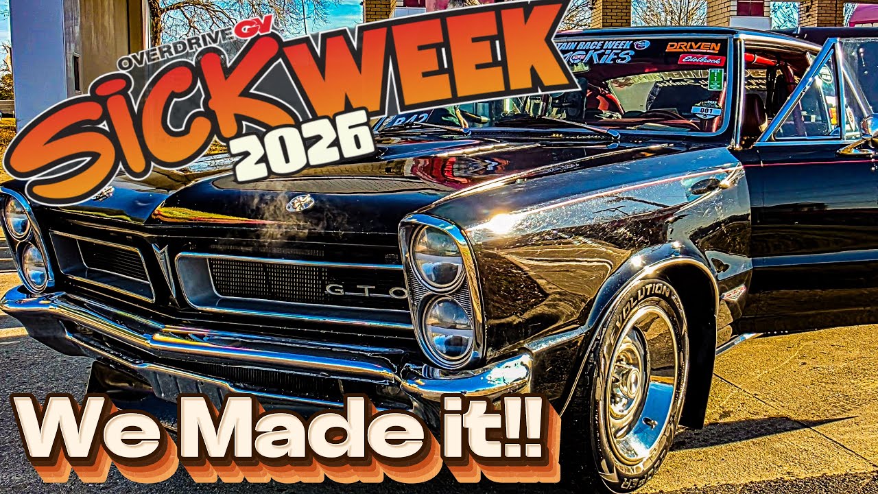We drove a 1965 GTO 3000 miles to make it to SICK WEEK in Florida!