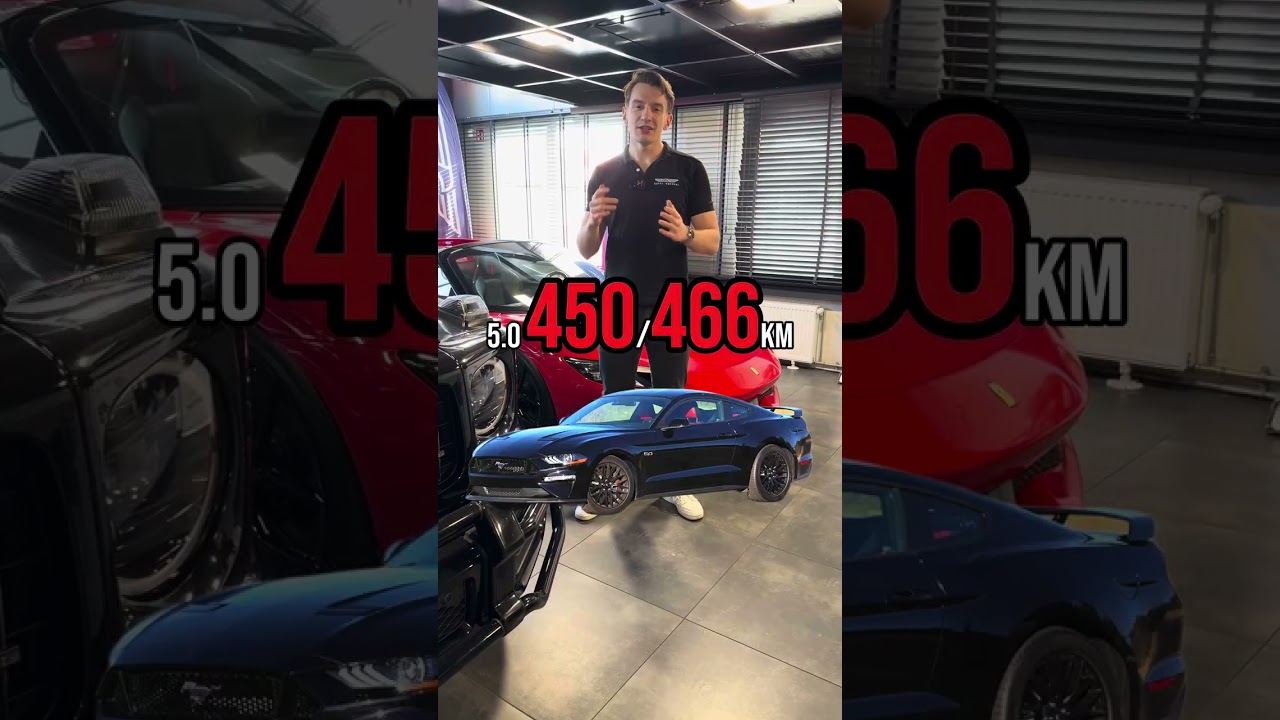 3 Generacje Mustanga GT z USA