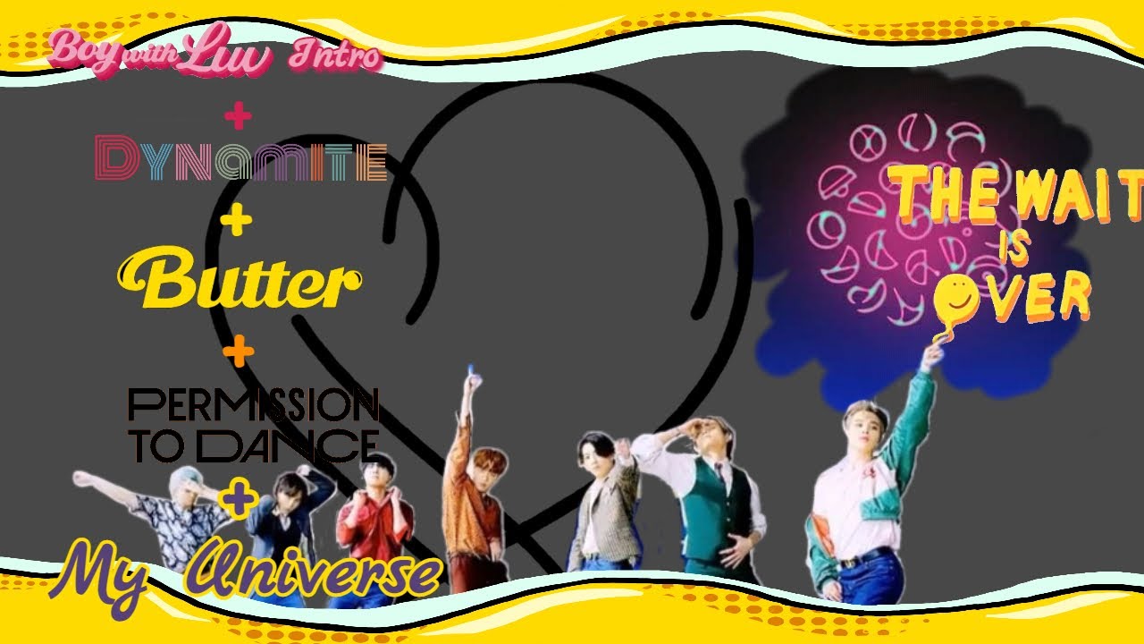 BTS - Boy With Luv Intro + Dynamite + Butter + Permission To Dance + My Universe -Award Show Concept