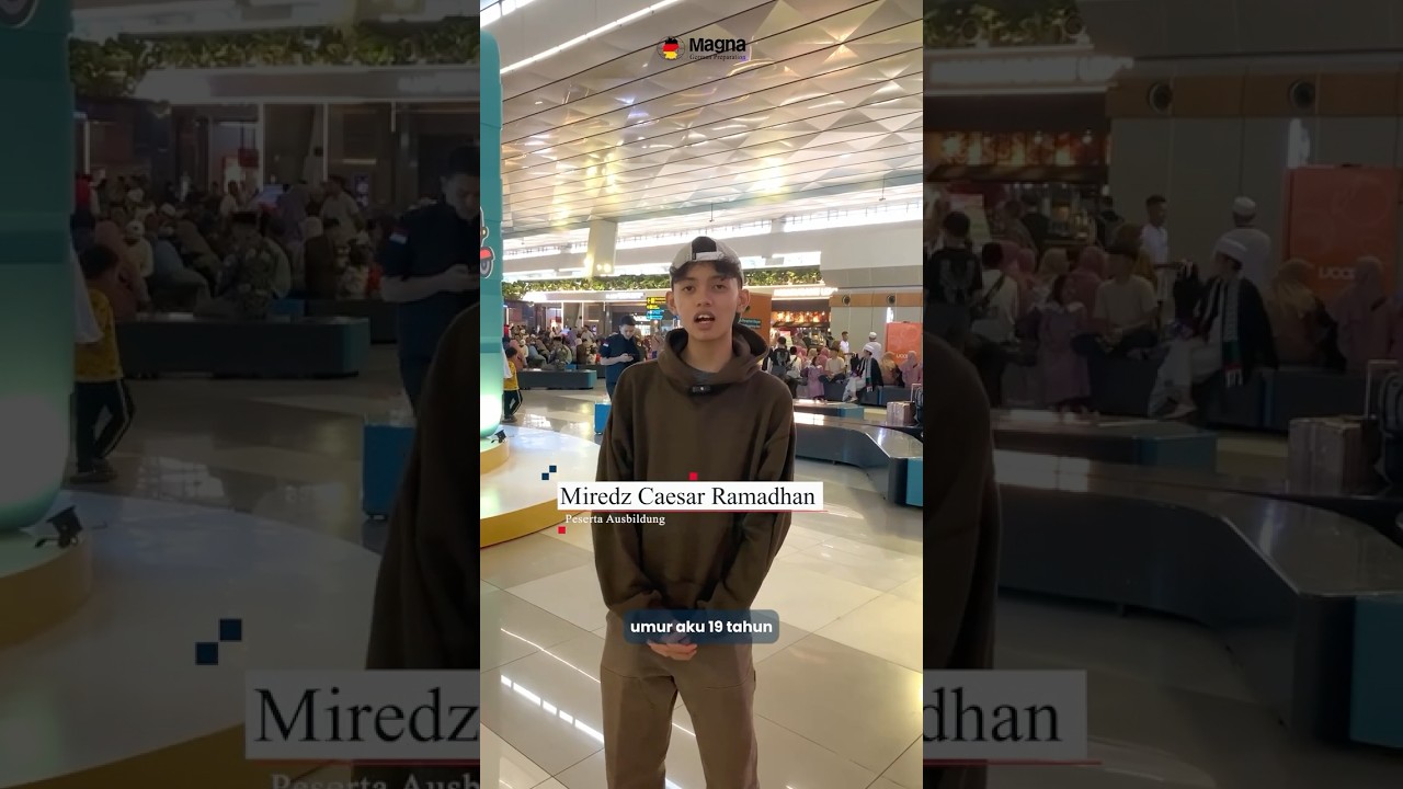 Testimoni Keberangkatan Siswa Magna Education - Ausbildung Hotelfachmann di Zehdenick , Jerman