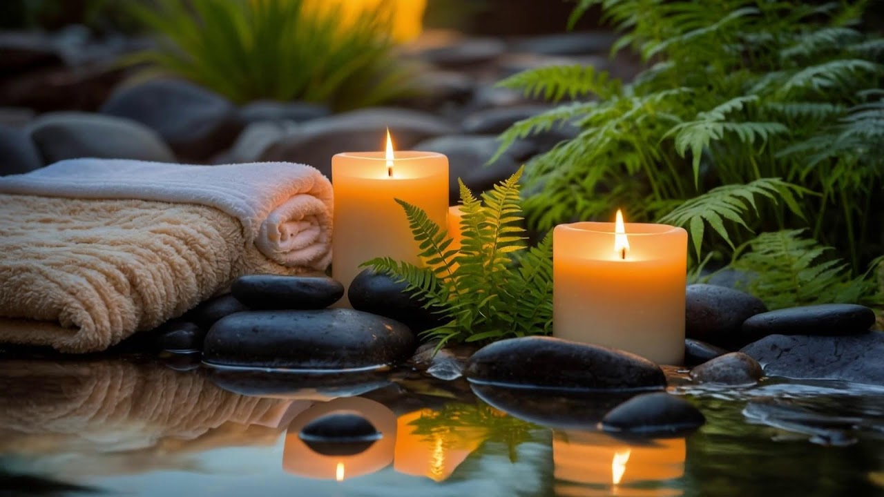 Piano and Water Sounds for Mind Soothing and Spa Relaxation, Sleep Well Every Night